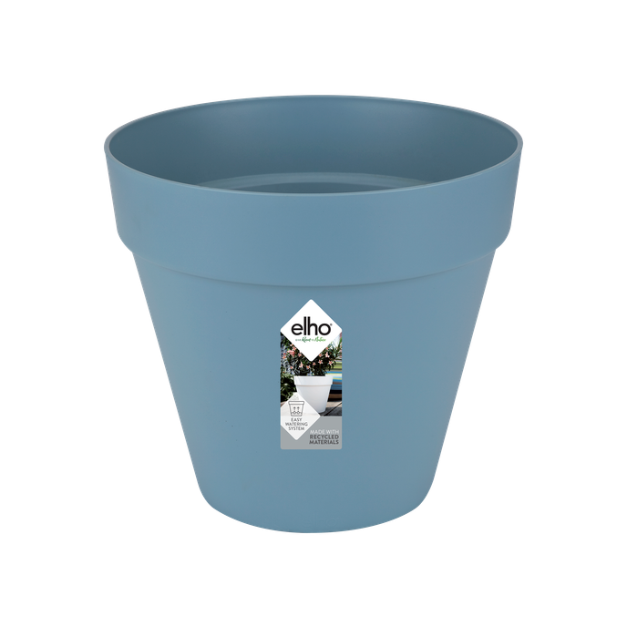 loft urban rond 25cm vintage blauw
